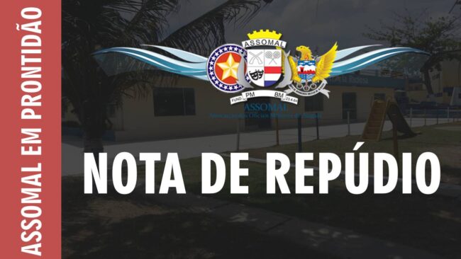 NOTA DE REPÚDIO – 31-01-2018