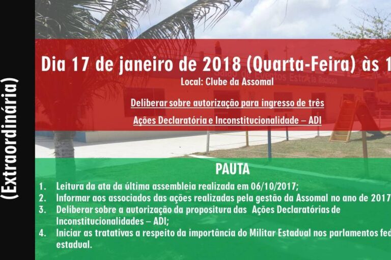 POSTAGEM 12-01 – ASSEMBLEIA GERAL – INSTAGRAM – FACE E SITE