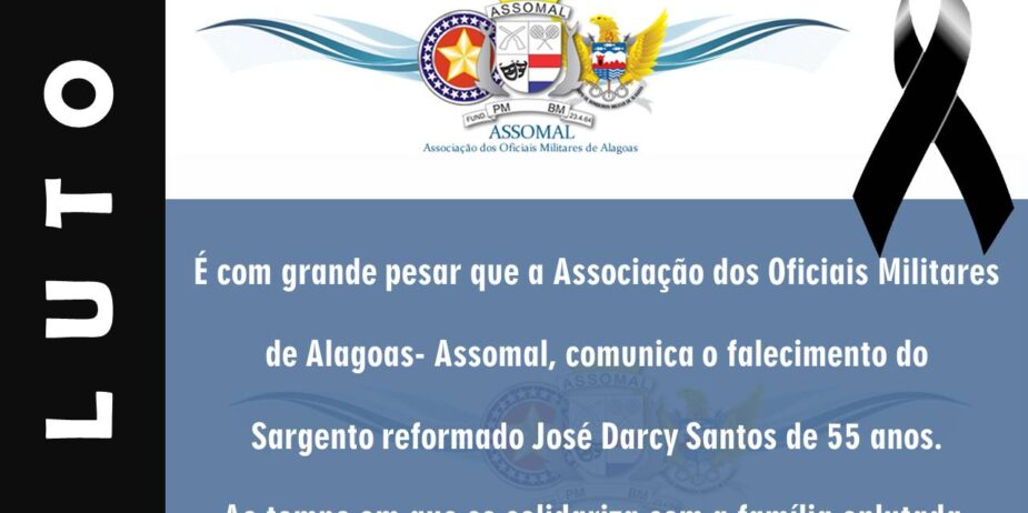 nota de pesar – sgt darci