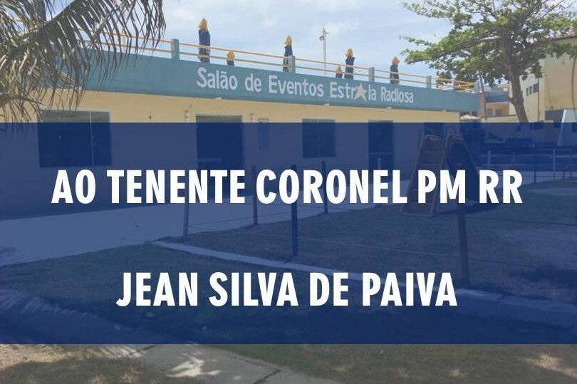 NOTA DE SOLIDARIEDADE – CEL PAIVA – SITE