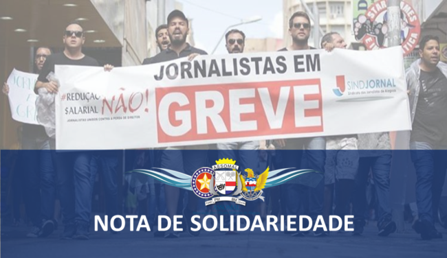 Jornalistas – nota de solidariedade