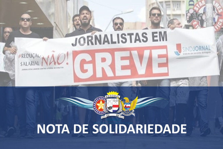 Jornalistas – nota de solidariedade