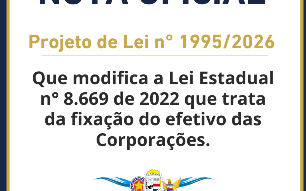 Assomal – Nota Projeto de Lei (1)